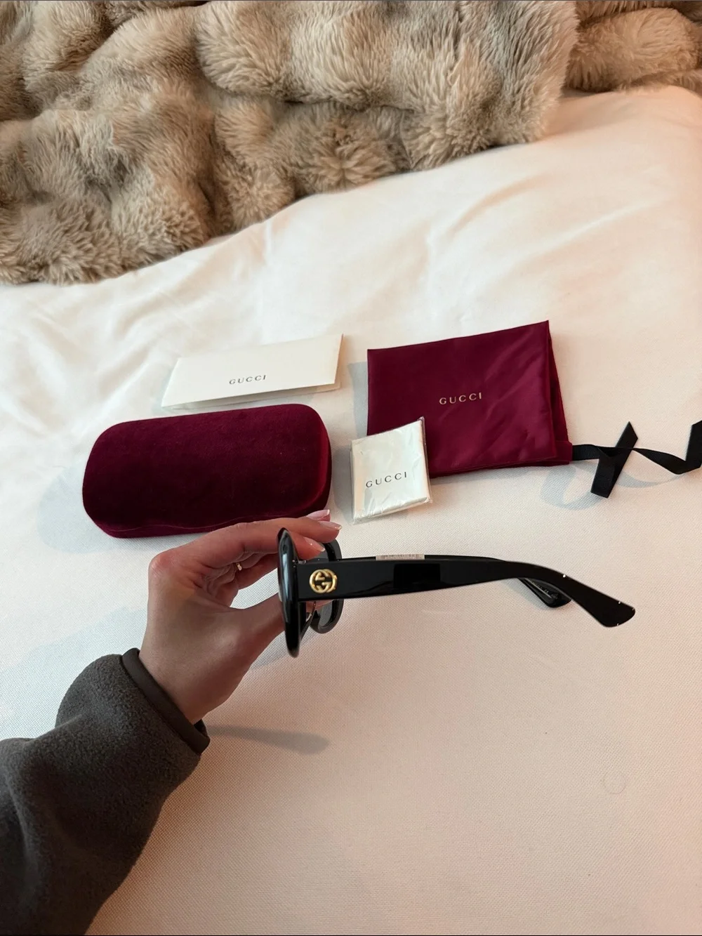 Gucci Black Sunglasses